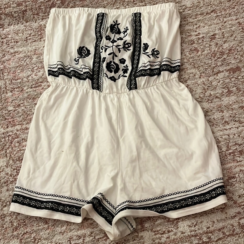 White Romper